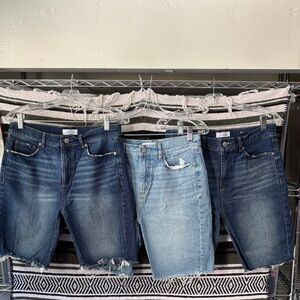 Loft Jean shorts bundle